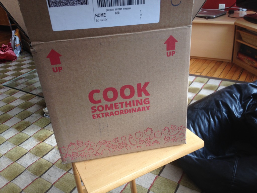 More awesome package copy: "Cook something extraordinary." (Photo: Cori Faklaris)